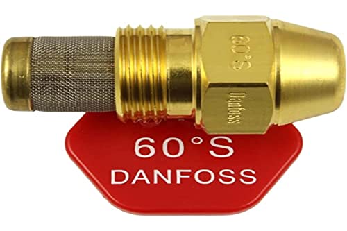 Danfoss Vollkegel-Öldüse Winkel 60 Grad 2,00 USgal/h 6,30 kg/h, 030F6132 von Danfoss