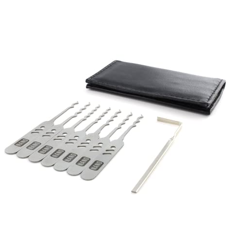 Dangerfield Nano Lock Picking Kit – Spionage-Kit – Spezialisten-Dietriche – Taschenformat – EDC für schnelles verdecktes Rechen von Dangerfield