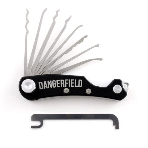 Dangerfield Skelett Lock Picking Kit Multi Tool - Kompaktes Dietrich-Set Pocket Multi Tool, wie ein Leatherman für Dietriche Dangerfield Skelett Lock Picking Kit Multi Tool - Kompaktes Dietrich-Set Pocket Multi Tool, wie ein Leatherman für Dietriche von Dangerfield
