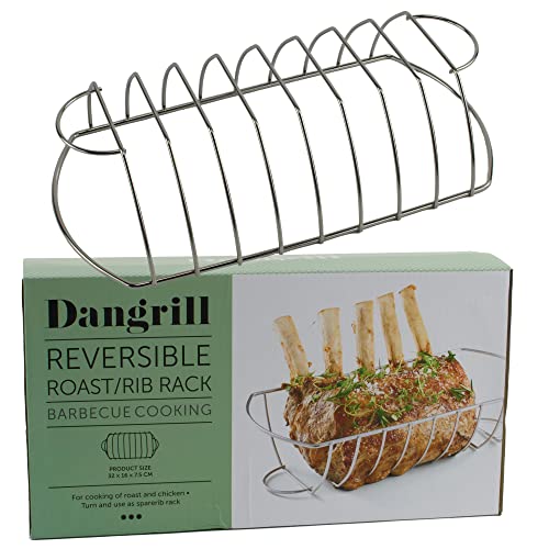 Dangrill Spare-Rib-Halter Grill Spare-Ribs BBQ Grill-Halter Smoker Rippchen-Ständer Rack Dangrill Spare-Rib-Halter Grill Spare-Ribs BBQ Grill-Halter Smoker Rippchen-Ständer Rack von Dangrill