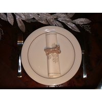 Handwerker Keramik Handtuch Ringe Modell Blume von DanicArts