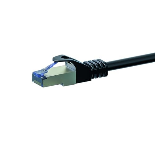 CAT 6a Netzwerkkabel LSOH - S/FTP - 3 Meter - Schwarz, POE, Ethernet, LAN, Patchkabel, Datenkabel, RJ45 - für Serverschränke, Switches, Router, Modems! CAT 6a Netzwerkkabel LSOH - S/FTP - 3 Meter - Schwarz, POE, Ethernet, LAN, Patchkabel, Datenkabel, RJ45 - für Serverschränke, Switches, Router, Modems! von Danicom
