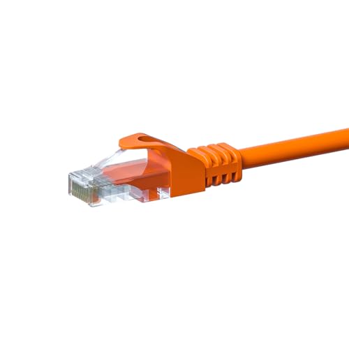 Danicom CAT 5e Netzwerkkabel U/UTP - 10 Meter - Orange - CCA, POE, Ethernet, LAN, Patchkabel, Datenkabel, RJ45 - für Serverschränke, Switches, Router, Modems! Danicom CAT 5e Netzwerkkabel U/UTP - 10 Meter - Orange - CCA, POE, Ethernet, LAN, Patchkabel, Datenkabel, RJ45 - für Serverschränke, Switches, Router, Modems! von DSIT