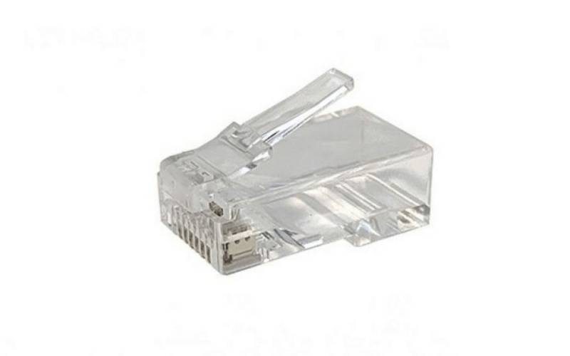 Danicom Netzwerkstecker RJ45 CAT 6 Netzwerkstecker – ungeschirmt - für flexible Kabel von Danicom