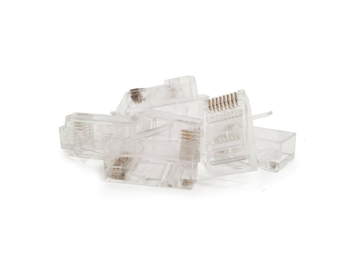 Danicom Netzwerkstecker RJ45 CAT5e Netzwerkstecker – ungeschirmt - für Starrleiter und Danicom Netzwerkstecker RJ45 CAT5e Netzwerkstecker – ungeschirmt - für Starrleiter und von Danicom