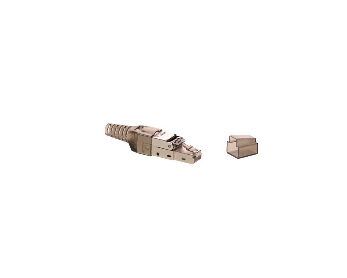 Danicom Netzwerkstecker S/FTP CAT7 Toolless RJ45 Netzwerkstecker - für Starrleiter Danicom Netzwerkstecker S/FTP CAT7 Toolless RJ45 Netzwerkstecker - für Starrleiter von Danicom
