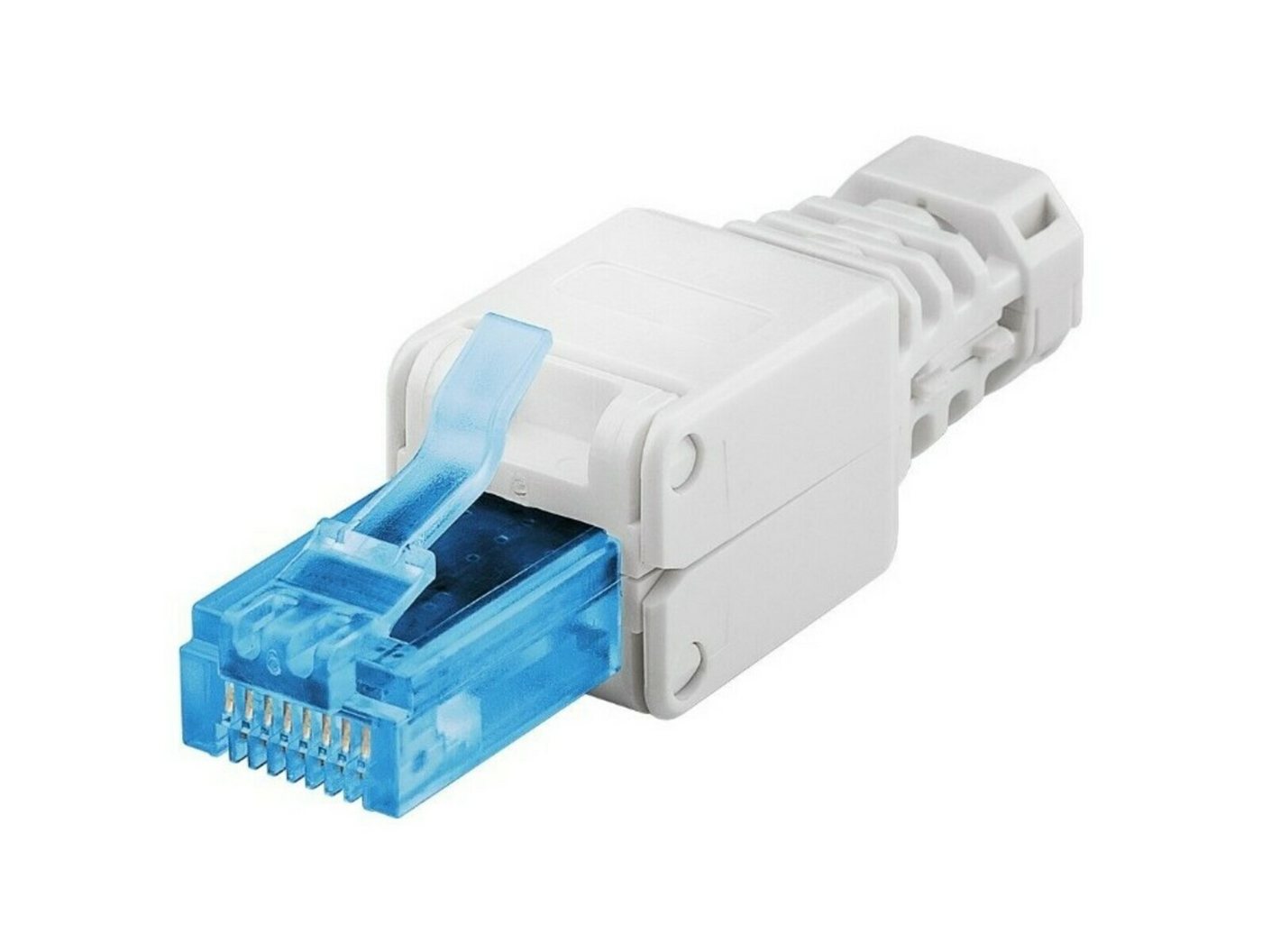 Danicom Netzwerkstecker UTP CAT6a Toolless RJ45 Netzwerkstecker - für massive und flexibele Danicom Netzwerkstecker UTP CAT6a Toolless RJ45 Netzwerkstecker - für massive und flexibele von Danicom