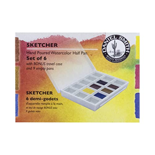 Daniel Smith 285650005 Halbboden-Set Aquarell gegossen von Daniel Smith