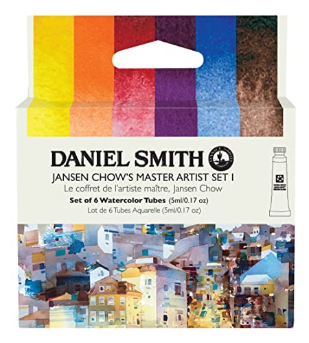 Daniel Smith 6 x 5 ml Jansen Chows Master Artist Set I, Pirrol Orange, 5 ml (6 Stück), 30 Stück von Daniel Smith