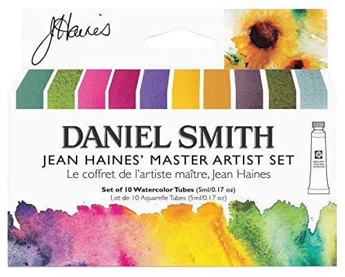 Daniel Smith Aquarellfarben in Tube, 10 Farben in 5 ml Tuben, 5 ml von Daniel Smith