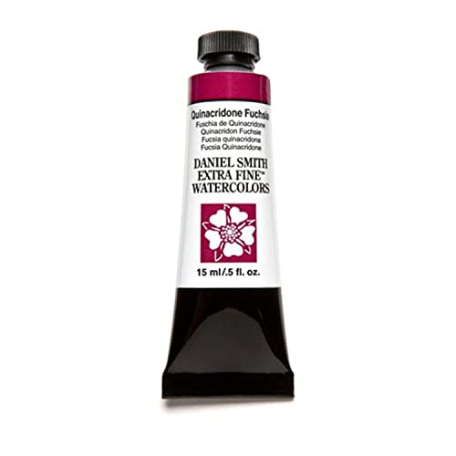 Daniel Smith Watercolour 15ml Tube (S2) - Quinacridone Fuchsia (0132) von Daniel Smith