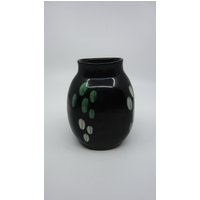 Seltene Vintage Italiener Aldo Londi Für Bitossi Schwarze Keramikvase Mit " von DanielTreasures