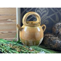 Alter Antiker Brocante-Krug - Steingut Ländliche Deko von DanielsVintageShop