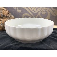 Sc. Richard S Cristoforo Made in Italy - Obstschale Große Weiße Keramikschale Schöne Schale Für Die Landhausküche von DanielsVintageShop