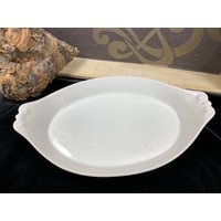 Wunderschöne Antike Schwere Porzellanschüssel - Servierplatte von DanielsVintageShop