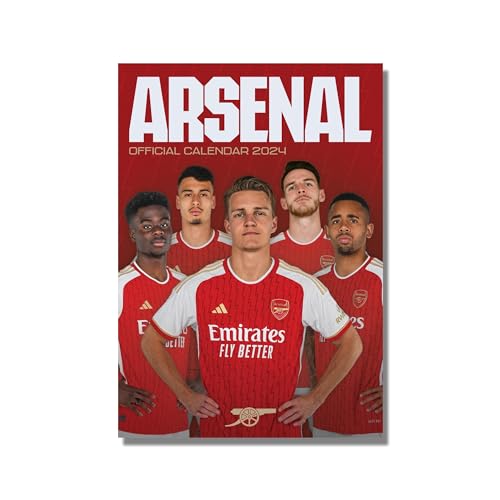 Arsenal London FC 2024 – A3-Posterkalender: Original Danilo-Kalender [Mehrsprachig] [Kalender] von Danilo Promotions LTD