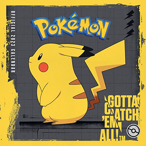 Pokémon 2023 – Wandkalender: Original Danilo-Kalender [Mehrsprachig] [Kalender] (Wall-Kalender) von Danilo Promotions LTD