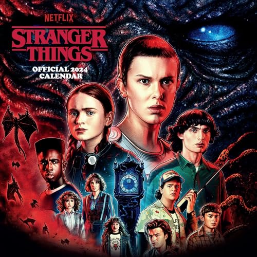 Stranger Things – Netflix – Offizieller Kalender 2024: Original Danilo-Kalender [Mehrsprachig] [Kalender] (Wall-Kalender) von Danilo Promotions LTD