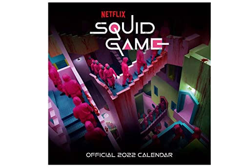 Official Squid Game 2022 Calendar - Square Format Wall Calendar von Danilo