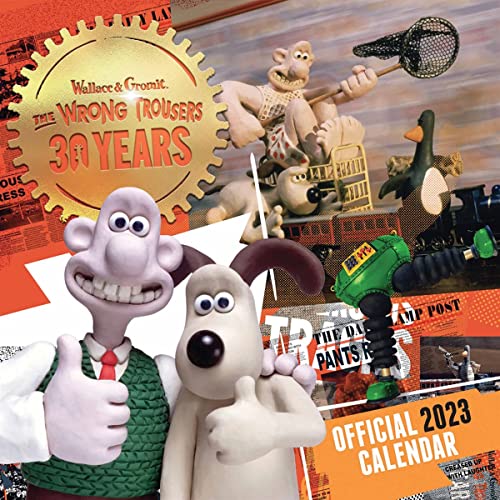 Wallace & Gromit 2023 – Wandkalender: Original Danilo-Kalender [Mehrsprachig] [Kalender] (Wall-Kalender) von Danilo