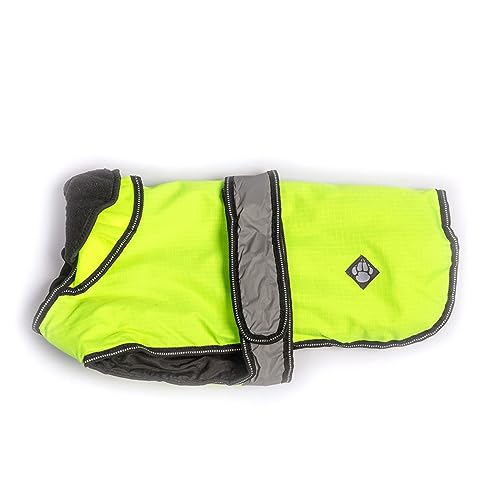 Danish Designs Hi Viz 2-in-1 Hundemantel, 25 cm, Gelb Danish Designs Hi Viz 2-in-1 Hundemantel, 25 cm, Gelb von Danish Design