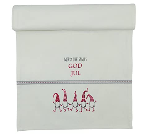 Tischläufer Wichtel und GOD JUL 45x140cm Tischdeko Weihnachten Tischläufer Wichtel und GOD JUL 45x140cm Tischdeko Weihnachten von Danishville