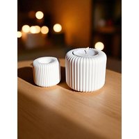 Set Kerzenhalter | Stabkerzenhalter Und Teelichthalter Geriffelt Oder Glatte Oberfläche Set Kerzenhalter | Stabkerzenhalter Und Teelichthalter Geriffelt Oder Glatte Oberfläche von Danislovelyworld