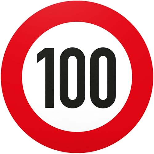 DankeDir! 100 Geburtstag Verkehrsschild - Schild Geschenk 100. Geburtstag Geschenkidee Geburtstagsgeschenk Hundertsten Geburtstagsdeko Partydeko Party Zubehör Geburtstagskarte DankeDir! 100 Geburtstag Verkehrsschild - Schild Geschenk 100. Geburtstag Geschenkidee Geburtstagsgeschenk Hundertsten Geburtstagsdeko Partydeko Party Zubehör Geburtstagskarte von DankeDir!
