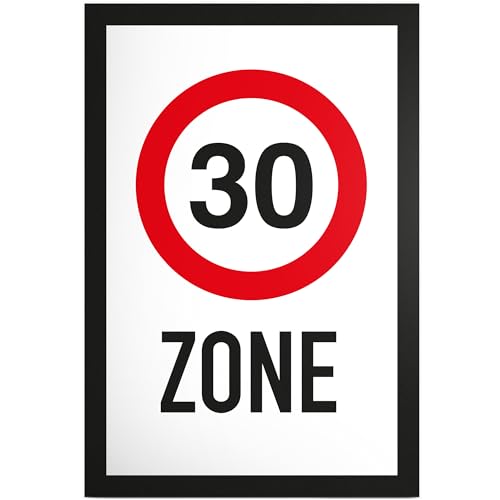 DankeDir! 30 Zone - Schild Geschenk 30. Geburtstag Geschenkidee Geburtstagsgeschenk Dreißigsten Geburtstagsdeko Partydeko Party Zubehör Geburtstagskarte von DankeDir!