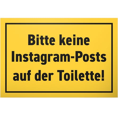 DankeDir! Bitte Keine Insta Posts - Schild 30 x 20 cm - lustiger Spruch Wanddeko Türschild Spruchschild Geburtstagsgeschenk - Partydeko Geschenkidee Deko Kollegen Freunde Geschenk Party DankeDir! Bitte Keine Insta Posts - Schild 30 x 20 cm - lustiger Spruch Wanddeko Türschild Spruchschild Geburtstagsgeschenk - Partydeko Geschenkidee Deko Kollegen Freunde Geschenk Party von DankeDir!