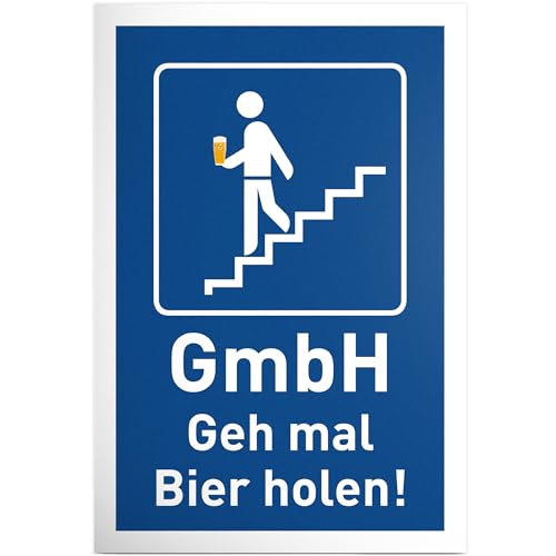 DankeDir! GmbH Geh mal Bier holen - 30 x 20 cm Kunststoff Schild - Partydeko Geburtstagsgeschenk Geschenkidee Geburtstagsdeko lustiger Spruch - Geschenk Party Alkohol JGA Kellerabgang Keller Schild DankeDir! GmbH Geh mal Bier holen - 30 x 20 cm Kunststoff Schild - Partydeko Geburtstagsgeschenk Geschenkidee Geburtstagsdeko lustiger Spruch - Geschenk Party Alkohol JGA Kellerabgang Keller Schild von DankeDir!