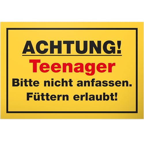 DankeDir! Nicht anfassen - Kunststoff Schild 30 x 20 cm - Geschenkidee Teenager Spruch Zimmer Türschild Jungen & Mädchen Jugendzimmer - Dekoration Deko Geschenk Idee Jugendliche Tür Deko Geburtstag DankeDir! Nicht anfassen - Kunststoff Schild 30 x 20 cm - Geschenkidee Teenager Spruch Zimmer Türschild Jungen & Mädchen Jugendzimmer - Dekoration Deko Geschenk Idee Jugendliche Tür Deko Geburtstag von DankeDir!