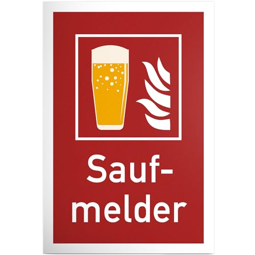 DankeDir! Saufmelder - Schild 20 x 30 cm - Partydeko lustiger Spruch Geburtstagsdeko Geburtstagsgeschenk Geschenkidee - Geschenk JGA Party Photo Booth Alkohol Requiste DankeDir! Saufmelder - Schild 20 x 30 cm - Partydeko lustiger Spruch Geburtstagsdeko Geburtstagsgeschenk Geschenkidee - Geschenk JGA Party Photo Booth Alkohol Requiste von DankeDir!