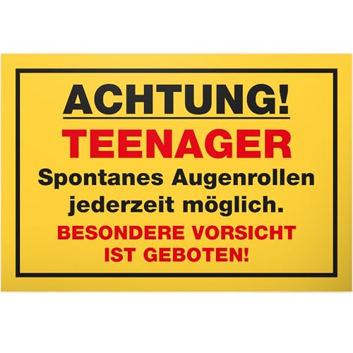 DankeDir! Teenager - Kunststoff Schild 30 x 20 cm - Geschenkidee Teenie Spruch Zimmer Türschild Jungen & Mädchen Jugendzimmer - Dekoration Deko Geschenk Idee Jugendliche Tür Deko Geburtstag DankeDir! Teenager - Kunststoff Schild 30 x 20 cm - Geschenkidee Teenie Spruch Zimmer Türschild Jungen & Mädchen Jugendzimmer - Dekoration Deko Geschenk Idee Jugendliche Tür Deko Geburtstag von DankeDir!