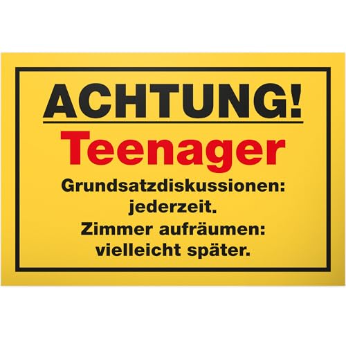 DankeDir! Teenager - Kunststoff Schild 30 x 20 cm - Geschenkidee Teenie Spruch Zimmer Türschild Jungen & Mädchen Jugendzimmer - Dekoration Deko Geschenk Idee Jugendliche Tür Deko Geburtstag DankeDir! Teenager - Kunststoff Schild 30 x 20 cm - Geschenkidee Teenie Spruch Zimmer Türschild Jungen & Mädchen Jugendzimmer - Dekoration Deko Geschenk Idee Jugendliche Tür Deko Geburtstag von DankeDir!