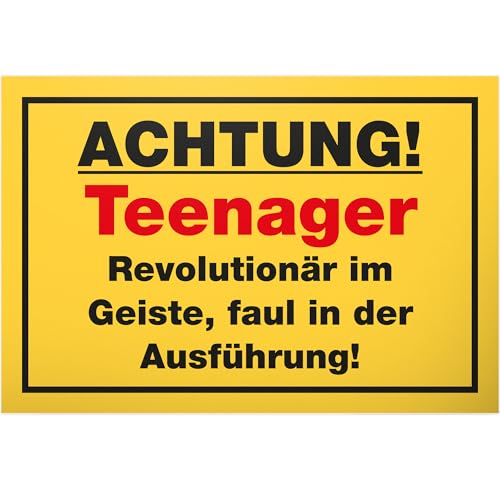 DankeDir! Teenager - Schild 30 x 20 cm - Geschenkidee Teenie Spruch Zimmer Türschild Jungen & Mädchen Jugendzimmer - Dekoration Deko Geschenk Idee Jugendliche Tür Deko Geburtstag DankeDir! Teenager - Schild 30 x 20 cm - Geschenkidee Teenie Spruch Zimmer Türschild Jungen & Mädchen Jugendzimmer - Dekoration Deko Geschenk Idee Jugendliche Tür Deko Geburtstag von DankeDir!