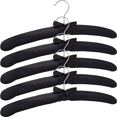 5pcs Satin Gepolsterte Kleiderbügel Seide Wickelte Kleidung Kleiderbügel Nicht-schlupf-hemdbügel Multifunktionaler Schrank Kleiderbügel Shop Display Hanger 5pcs Satin Gepolsterte Kleiderbügel Seide Wickelte Kleidung Kleiderbügel Nicht-schlupf-hemdbügel Multifunktionaler Schrank Kleiderbügel Shop Display Hanger von Danlai