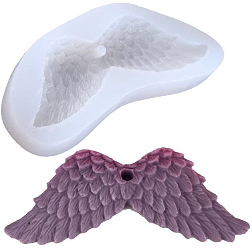 Danlai Engel Wings Silikonform Wings Pendellform Wiederverwendbares Gussform Für DIY -geschenkschmuck Pendell Handwerk von Danlai