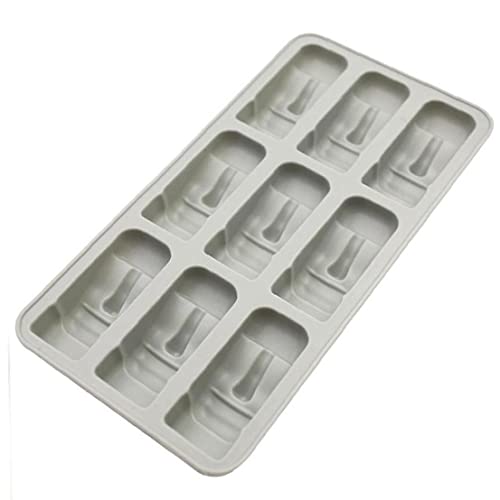 Danlai Osterinsel Moai Steinstatuen Eiswürfel-tabletts 1pc 9 Gitter Easy Release Silikon-DIY-Form von Danlai