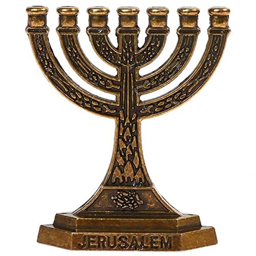 Mini Menorah Kerzenhalter Ornamente Für Shabbat Tabernacle Jüdische Kerzenhalter Home Decor Tisch Herzstück Display von Danlai