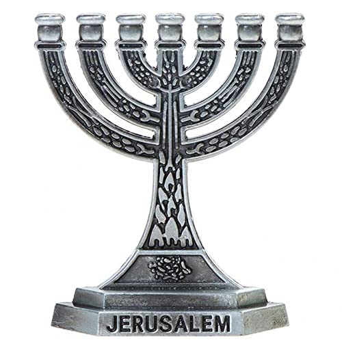 Mini Menorah Kerzenhalter Ornamente Für Shabbat Tabernacle Jüdische Kerzenhalter Home Decor Tisch Herzstück Display von Danlai
