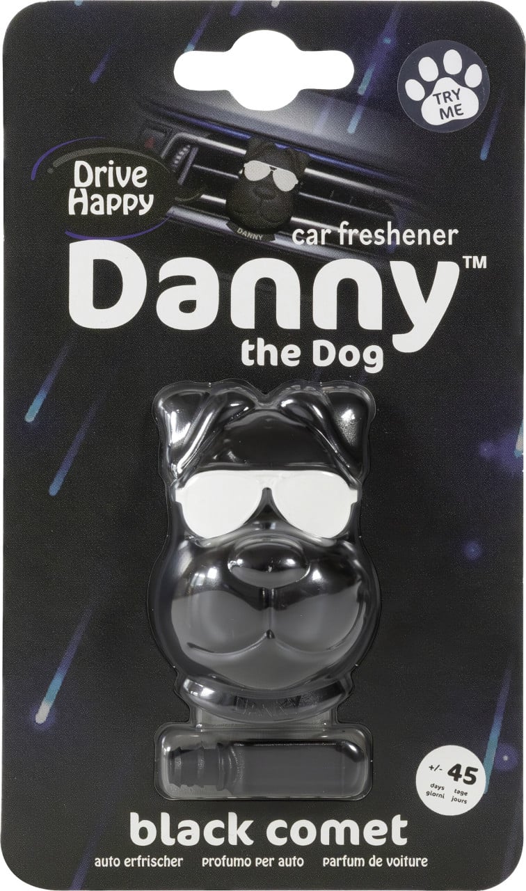 Danny the Dog Lufterfrischer Clip Black Comet schwarz von Danny the Dog