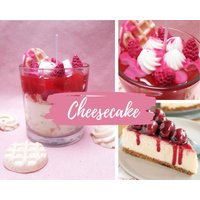 Käsekuchen Kerze Käsekuchen Kerze von DannyandLife