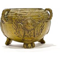 Antik Kleine Adlerfußschale Aus Massivem Messing - Übertopf Grasschale Sku 14-C1 00012467 von DansandAdiHomeDecor