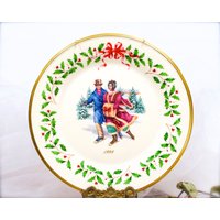 Vintage 1998 - Lenox "Theannual Collectors Plate" 10 1/2 "Wandteller Acht in Serie Sammelteller Skater Sku 22-D-00032554 von DansandAdiHomeDecor