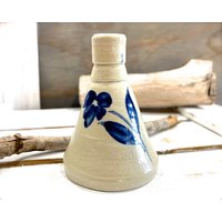 Vintage Williamsburg Stoneware Pottery Kleine Vase - Salzglasierte Keramik Sku 22-D-00033859 von DansandAdiHomeDecor