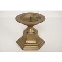 Vintage Kerzenständer Kerzenhalter 60Er 70Er Candle Holder 60S 70S Mid Century Bronze Brutalist Design Kerzen von DanskandMore