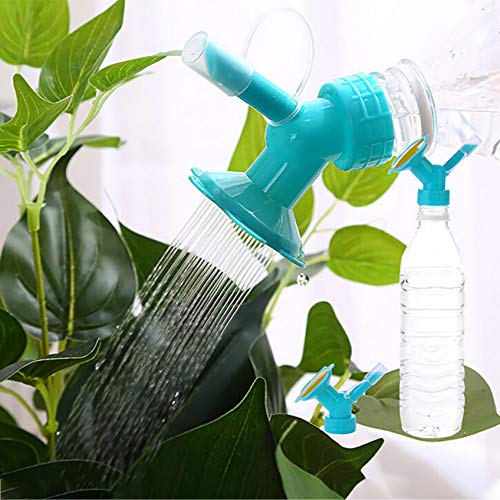 Dantazz Gießaufsatz für Flaschen Kunststoff Sprinkler Düse Flasche Bewässerung Gießkanne Wasserkanister Wassersprinkler Bewässerungssprinkler Blumenbewässerungsgeräte (Blau) von Dantazz