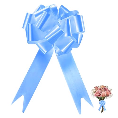Dantolo 100 Stück Geschenkschleife, Blau Auto Bow Bogen Schleife Pull Bögen Geschenkbänder Autoschleifen Riesen Mit Schriftzug Luftballon für Auto Dekor Hochzeit New Houses Party Feier,Blau Dantolo 100 Stück Geschenkschleife, Blau Auto Bow Bogen Schleife Pull Bögen Geschenkbänder Autoschleifen Riesen Mit Schriftzug Luftballon für Auto Dekor Hochzeit New Houses Party Feier,Blau von Dantolo