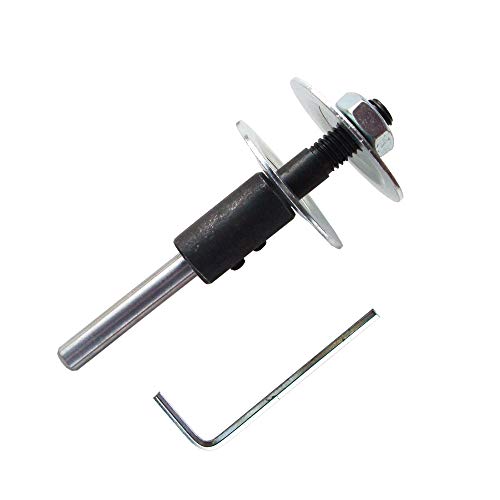 Shaft Arbor Extension Motor Arbor Gewinde-Wellenadapter zum Polieren von Schleifscheiben/Fit für Tischschleifer (ein Satz) von Danuland